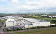 Aerial photo of Lineage's Heywood facility