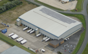 Aerial photo of Lineage's Seaham facility