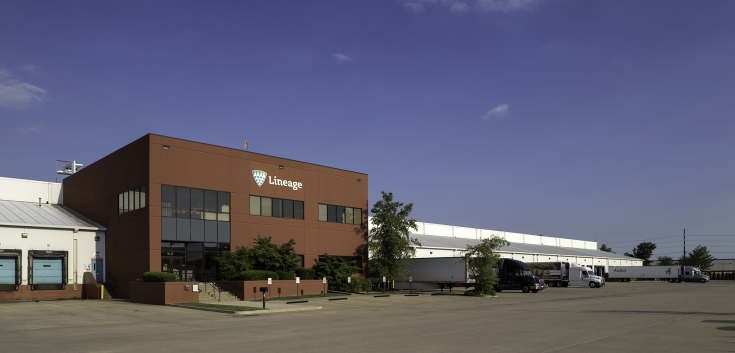 Exterior photo of Lineage's Louisville - Winstead facility