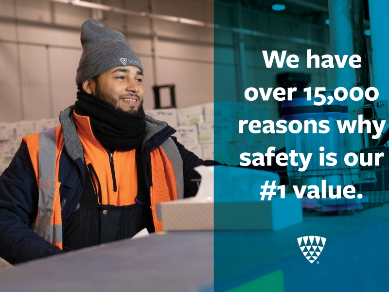 Safe is our #1 Value