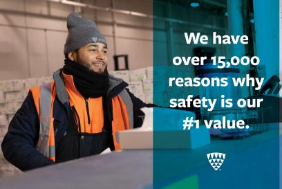 Safe is our #1 Value