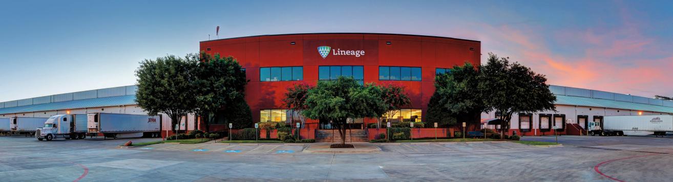 Lineage Logistic building